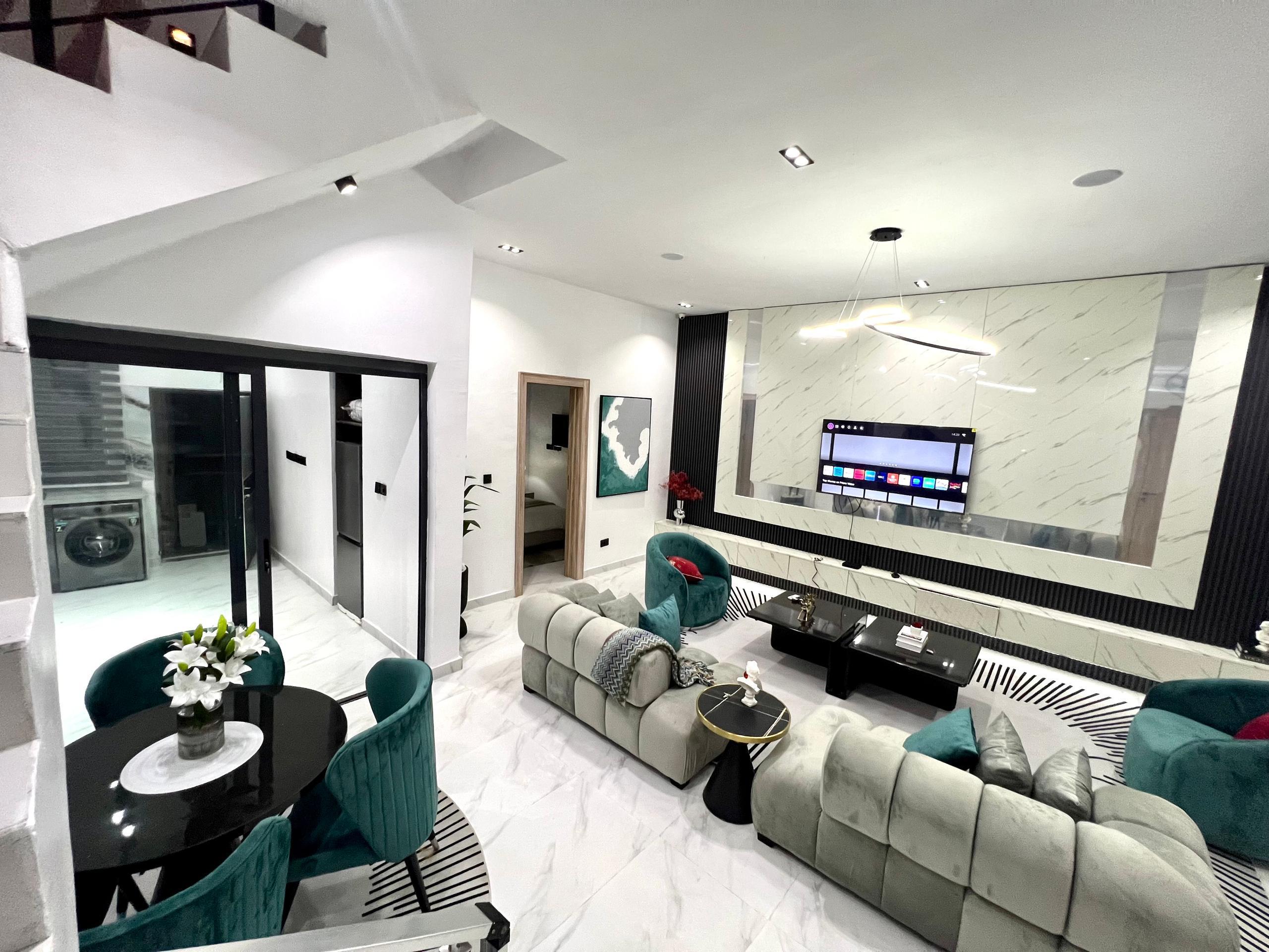 4-Bedroom Terrace in Ikota, Lekki County, Lagos State, Nigeria