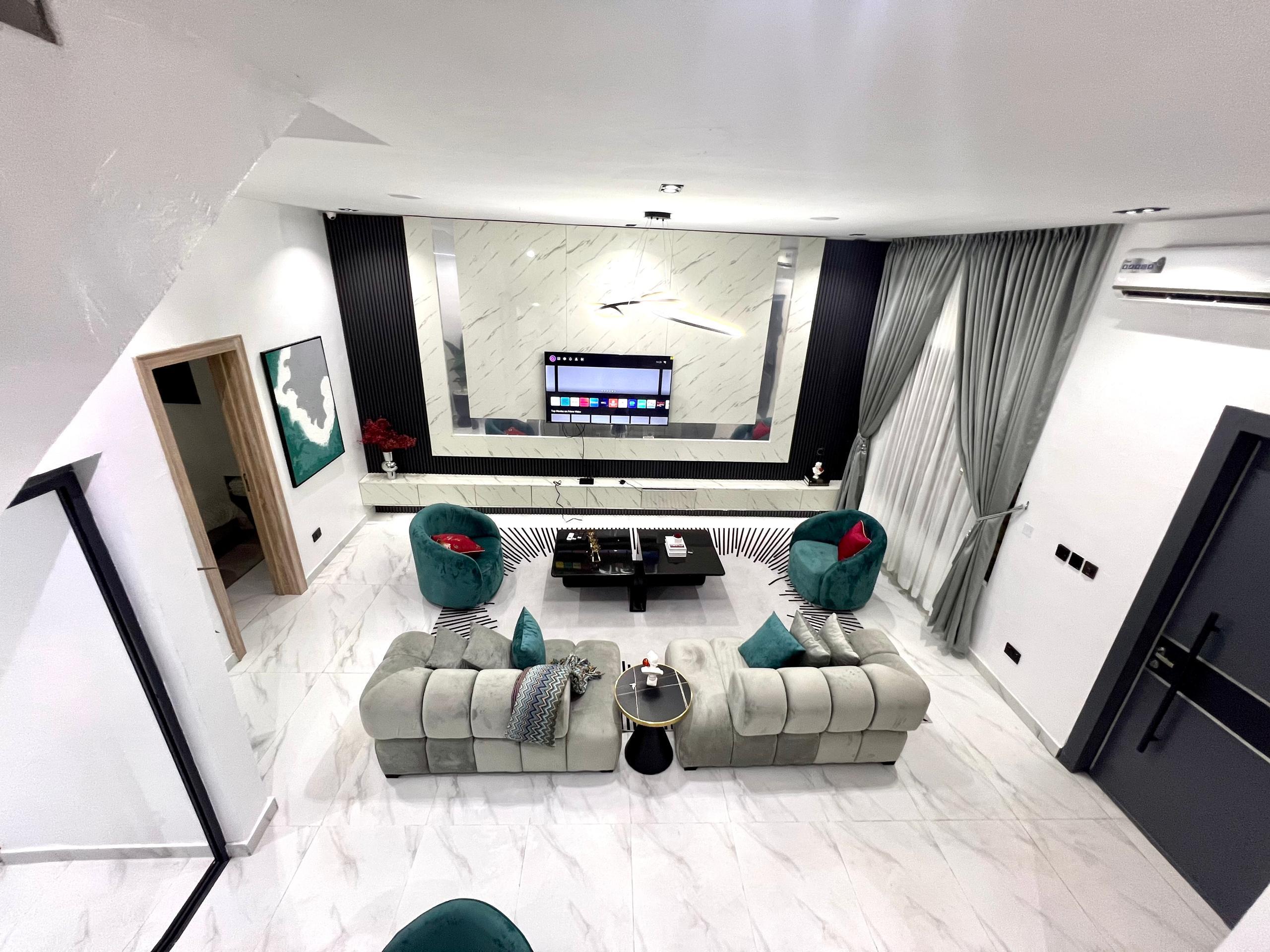 4-Bedroom Terrace in Ikota, Lekki County, Lagos State, Nigeria