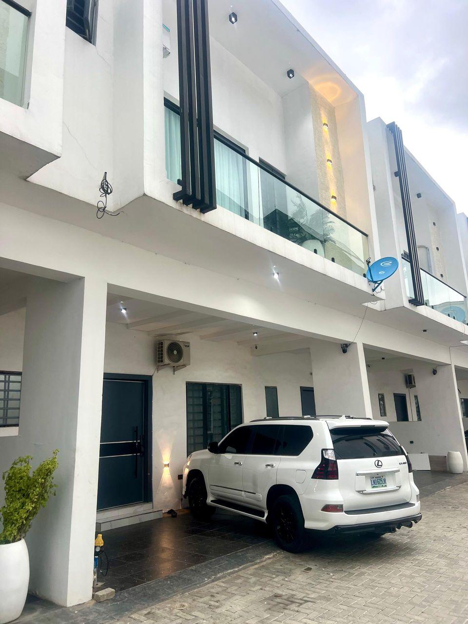4-Bedroom Terrace in Ikota, Lekki County, Lagos State, Nigeria
